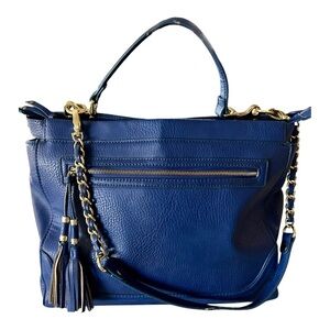 Olivia & Joy Blue Tote Bag